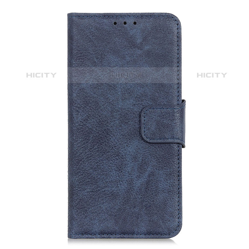 Funda de Cuero Cartera con Soporte Carcasa L05 para Oppo A35 Azul