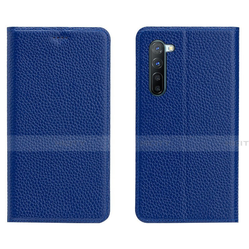 Funda de Cuero Cartera con Soporte Carcasa L05 para Oppo Reno3