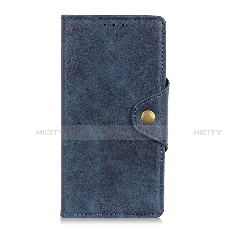 Funda de Cuero Cartera con Soporte Carcasa L05 para Realme 6 Pro Azul