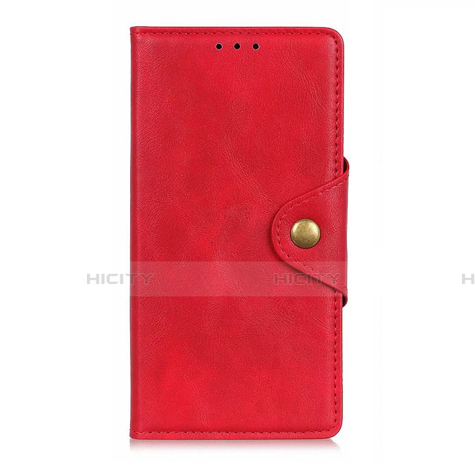 Funda de Cuero Cartera con Soporte Carcasa L05 para Samsung Galaxy A31 Rojo