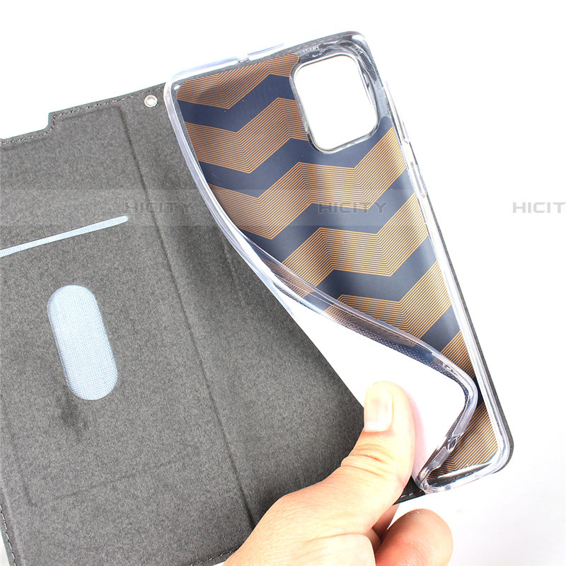 Funda de Cuero Cartera con Soporte Carcasa L05 para Samsung Galaxy A71 5G