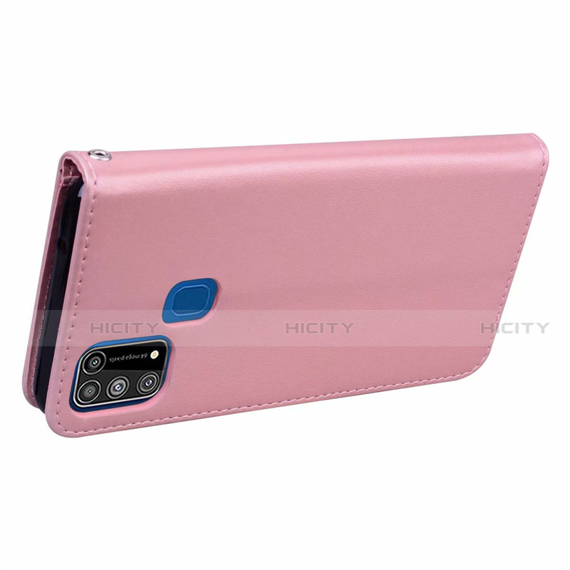 Funda de Cuero Cartera con Soporte Carcasa L05 para Samsung Galaxy M31 Prime Edition