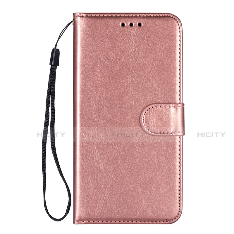 Funda de Cuero Cartera con Soporte Carcasa L05 para Samsung Galaxy S20 Ultra 5G Oro Rosa