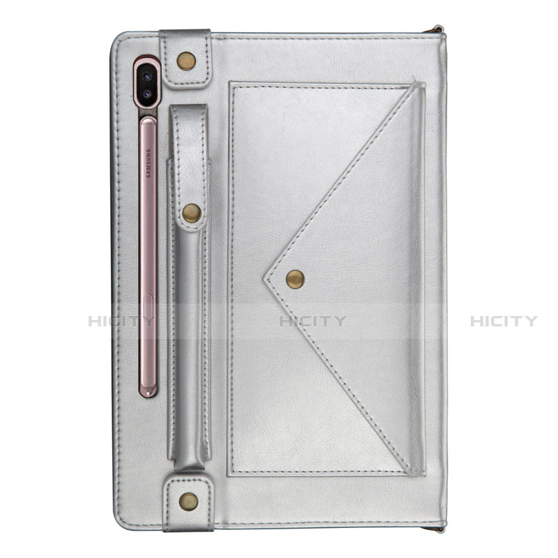 Funda de Cuero Cartera con Soporte Carcasa L05 para Samsung Galaxy Tab S6 10.5 SM-T860