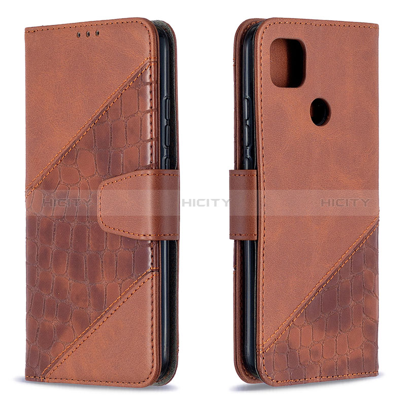 Funda de Cuero Cartera con Soporte Carcasa L05 para Xiaomi Redmi 10A 4G