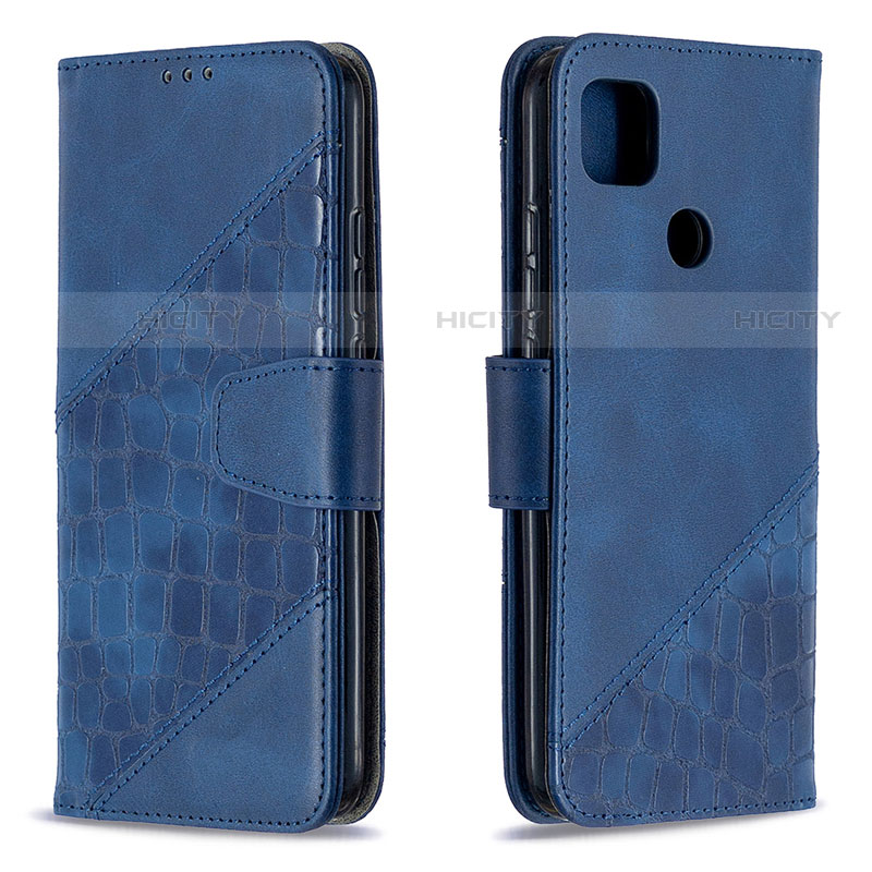 Funda de Cuero Cartera con Soporte Carcasa L05 para Xiaomi Redmi 9 India