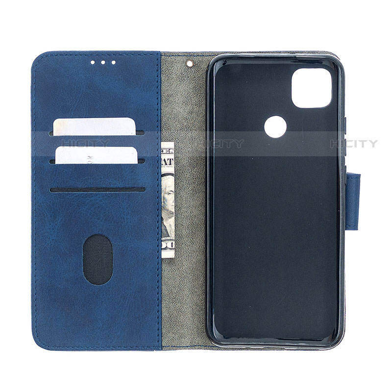 Funda de Cuero Cartera con Soporte Carcasa L05 para Xiaomi Redmi 9 India