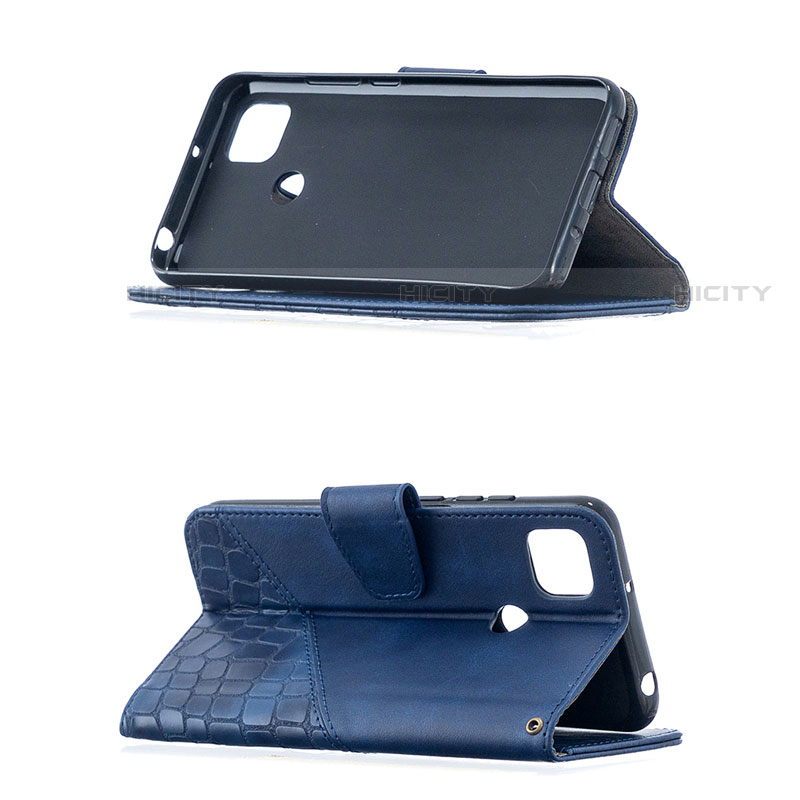 Funda de Cuero Cartera con Soporte Carcasa L05 para Xiaomi Redmi 9 India