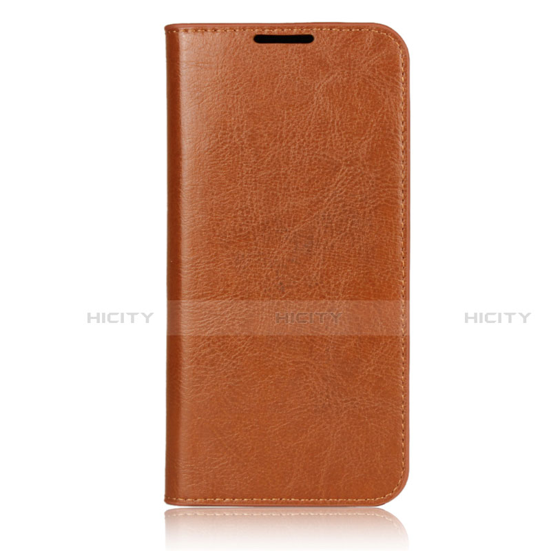 Funda de Cuero Cartera con Soporte Carcasa L05 para Xiaomi Redmi Note 7 Naranja