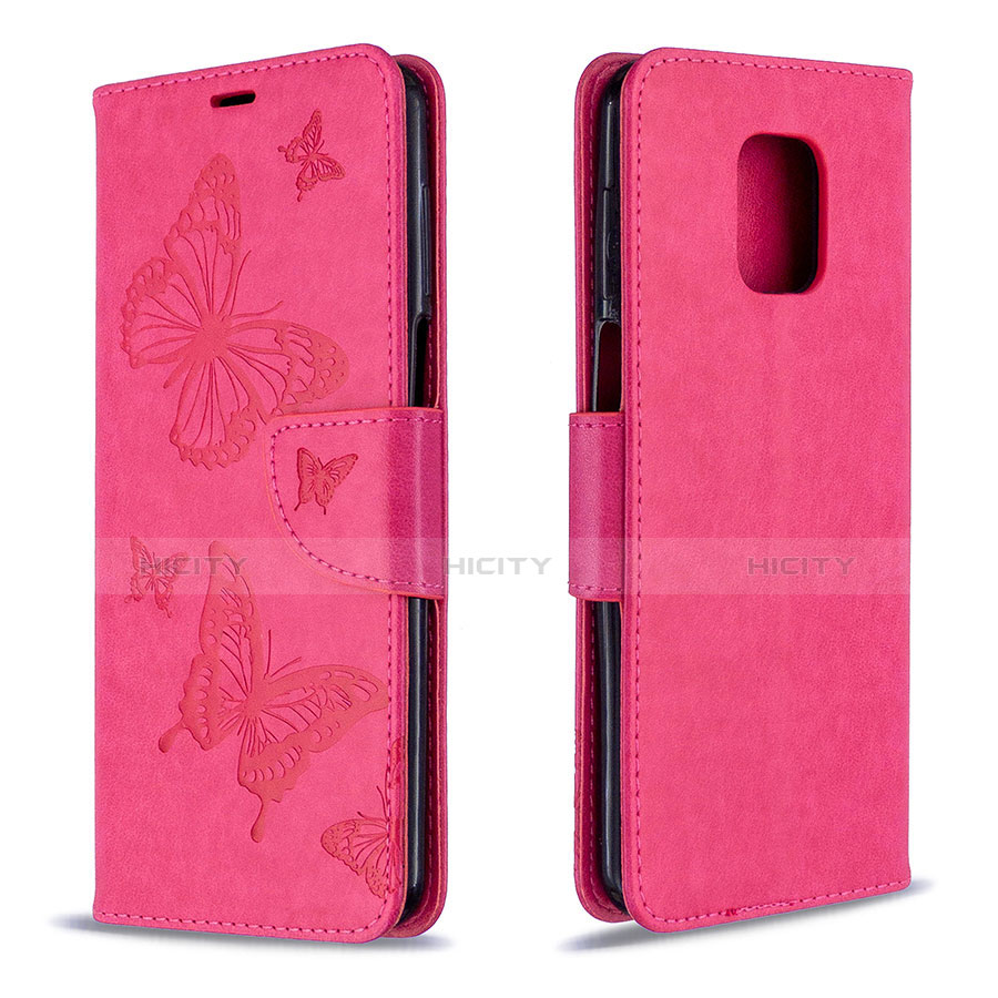 Funda de Cuero Cartera con Soporte Carcasa L05 para Xiaomi Redmi Note 9 Pro Max