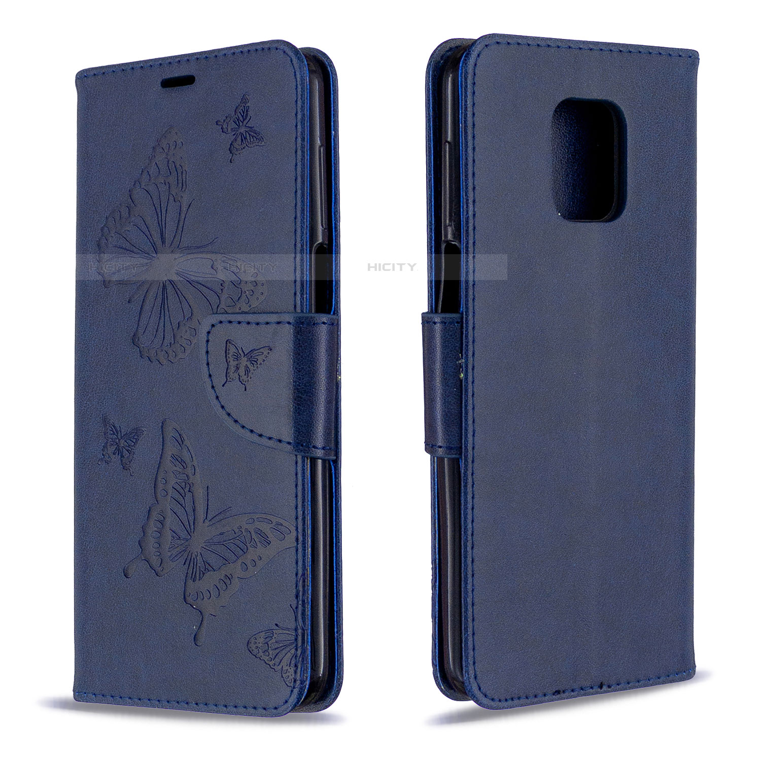 Funda de Cuero Cartera con Soporte Carcasa L05 para Xiaomi Redmi Note 9S