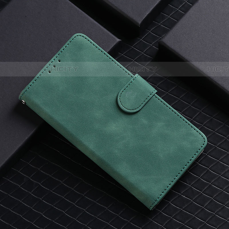 Funda de Cuero Cartera con Soporte Carcasa L05Z para Samsung Galaxy A01 SM-A015 Verde