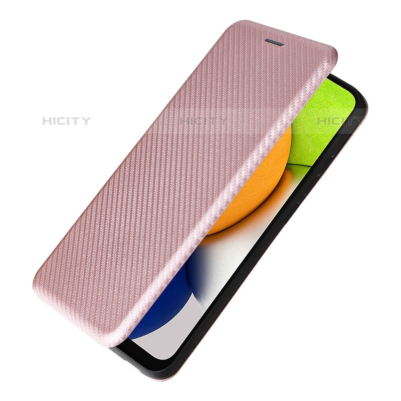 Funda de Cuero Cartera con Soporte Carcasa L05Z para Samsung Galaxy A03