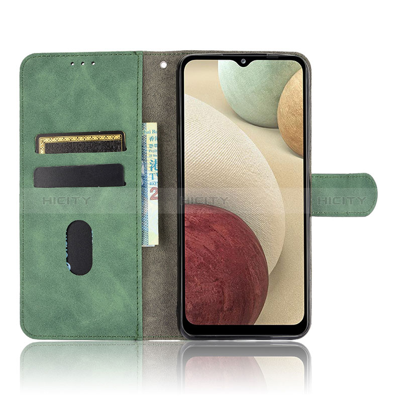 Funda de Cuero Cartera con Soporte Carcasa L05Z para Samsung Galaxy A12