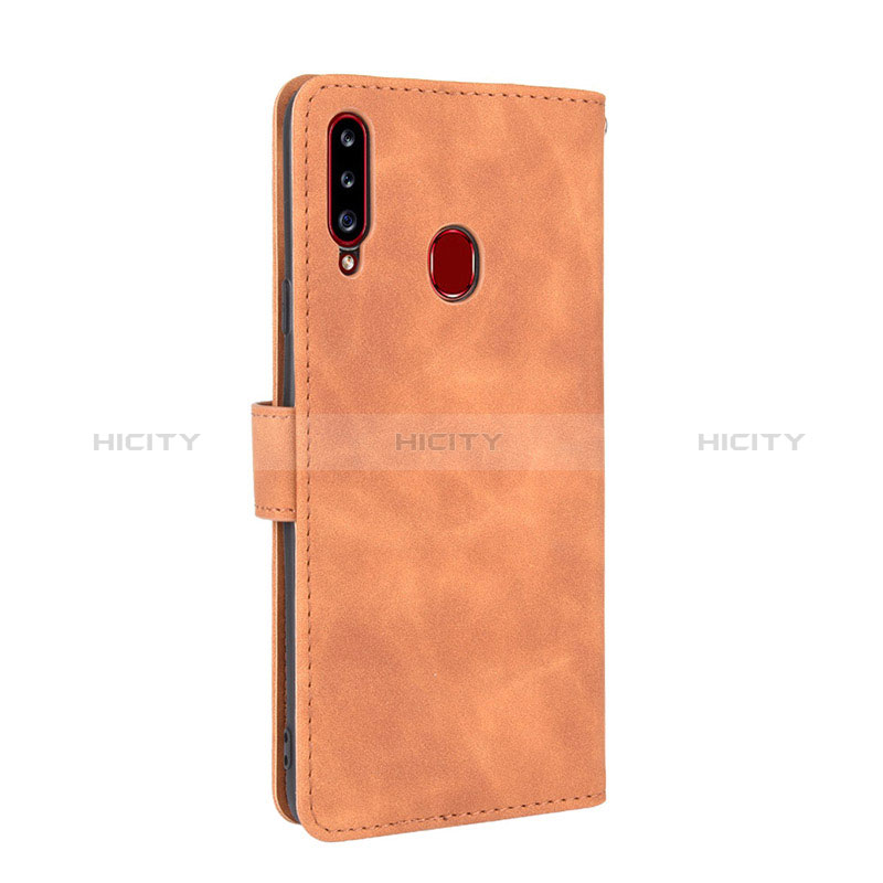 Funda de Cuero Cartera con Soporte Carcasa L05Z para Samsung Galaxy A20s