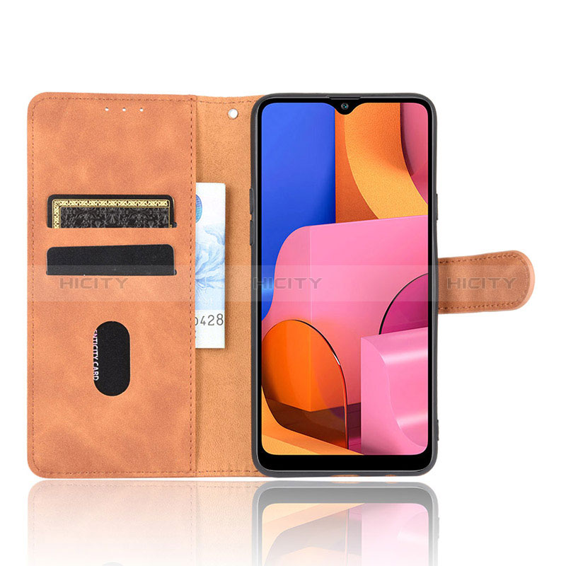 Funda de Cuero Cartera con Soporte Carcasa L05Z para Samsung Galaxy A20s