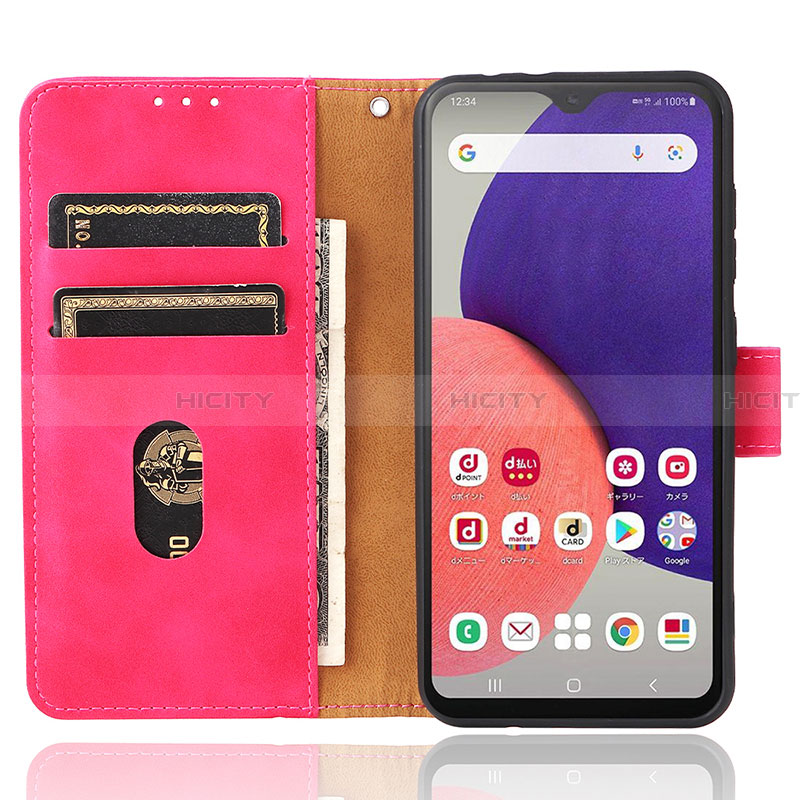 Funda de Cuero Cartera con Soporte Carcasa L05Z para Samsung Galaxy A22 5G SC-56B