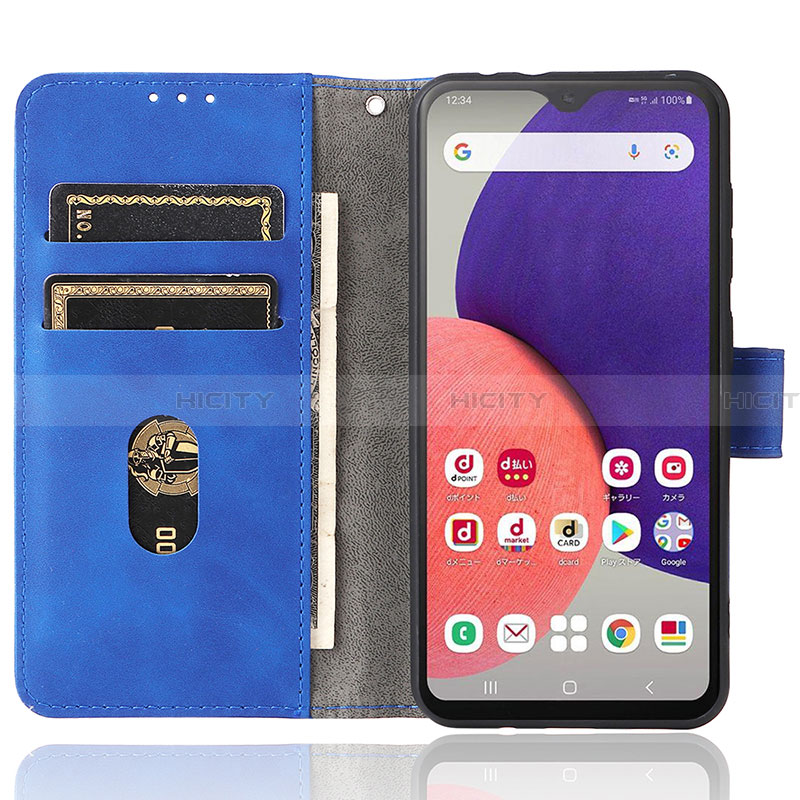 Funda de Cuero Cartera con Soporte Carcasa L05Z para Samsung Galaxy A22 5G SC-56B