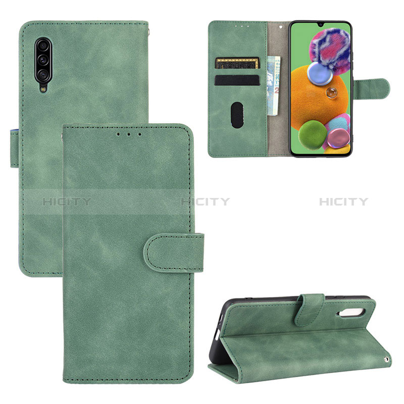 Funda de Cuero Cartera con Soporte Carcasa L05Z para Samsung Galaxy A90 5G