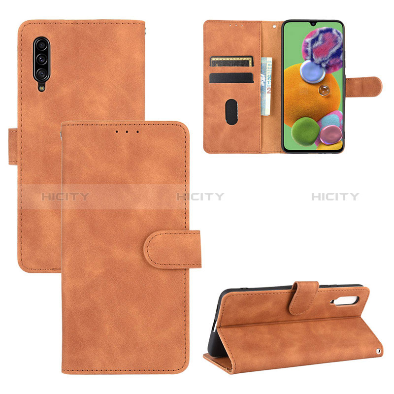 Funda de Cuero Cartera con Soporte Carcasa L05Z para Samsung Galaxy A90 5G