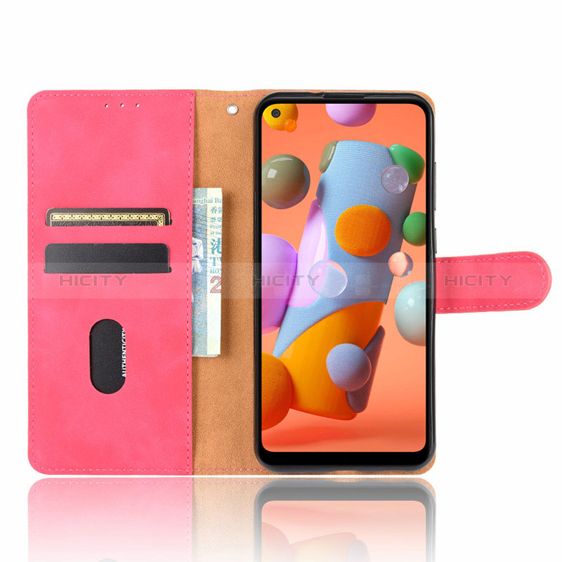 Funda de Cuero Cartera con Soporte Carcasa L05Z para Samsung Galaxy M11