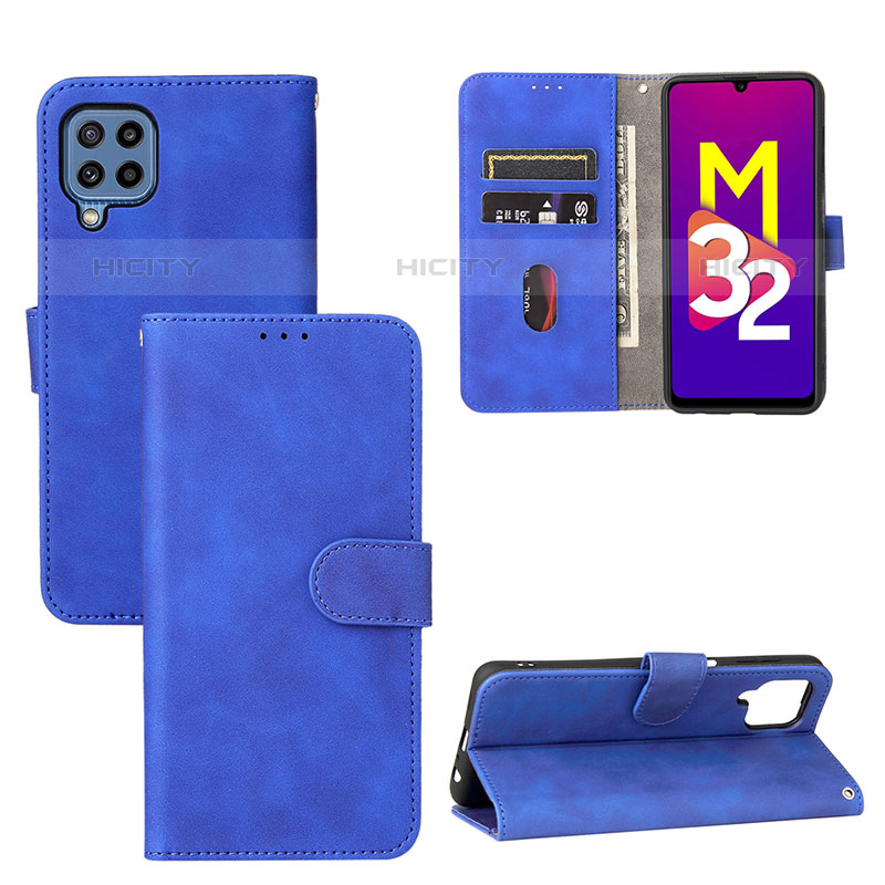 Funda de Cuero Cartera con Soporte Carcasa L05Z para Samsung Galaxy M32 4G