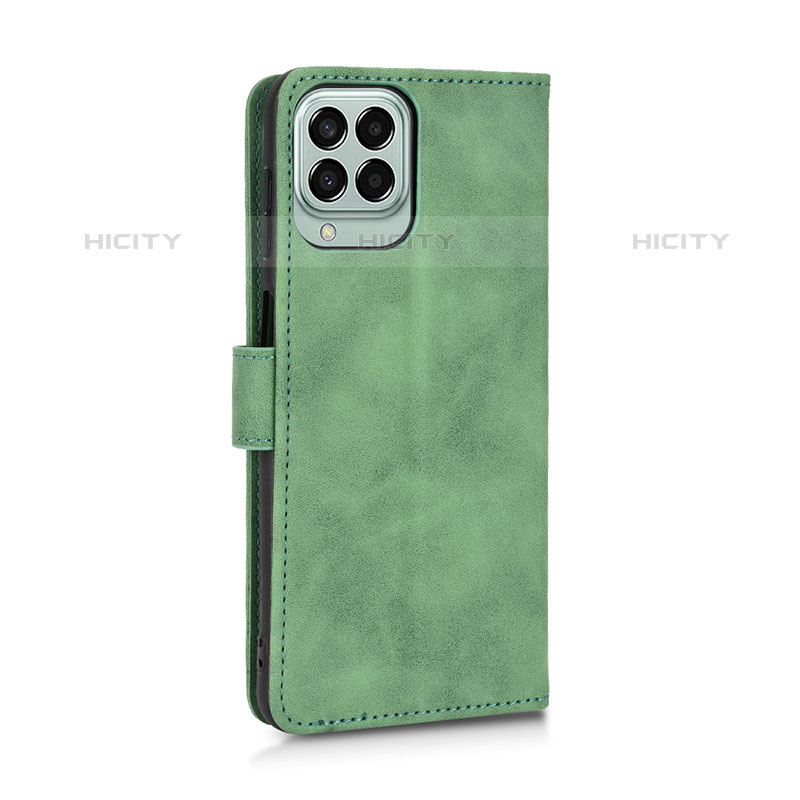 Funda de Cuero Cartera con Soporte Carcasa L05Z para Samsung Galaxy M33 5G Verde