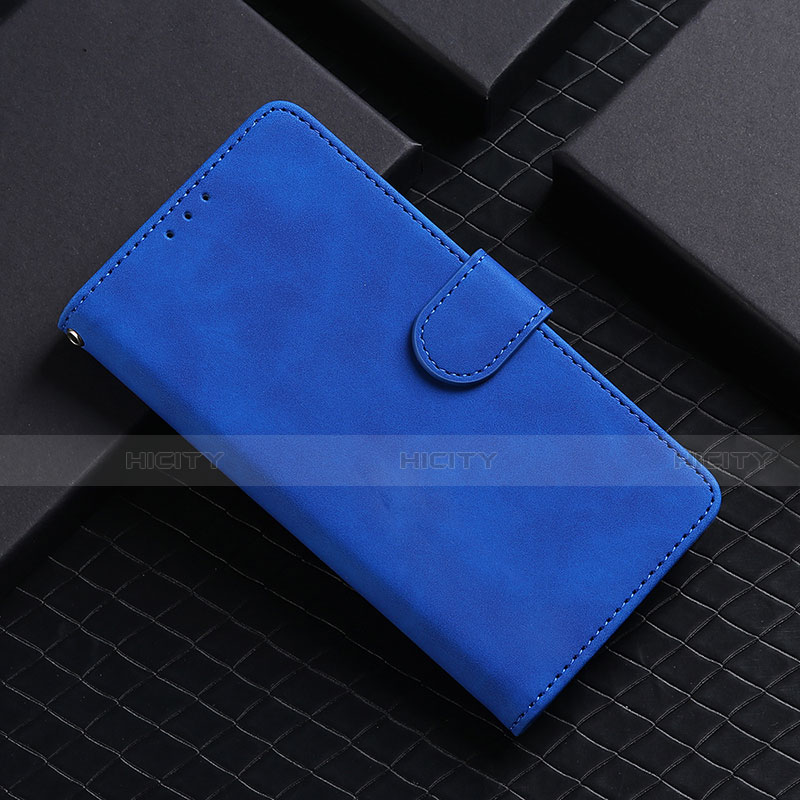 Funda de Cuero Cartera con Soporte Carcasa L05Z para Samsung Galaxy S21 5G Azul