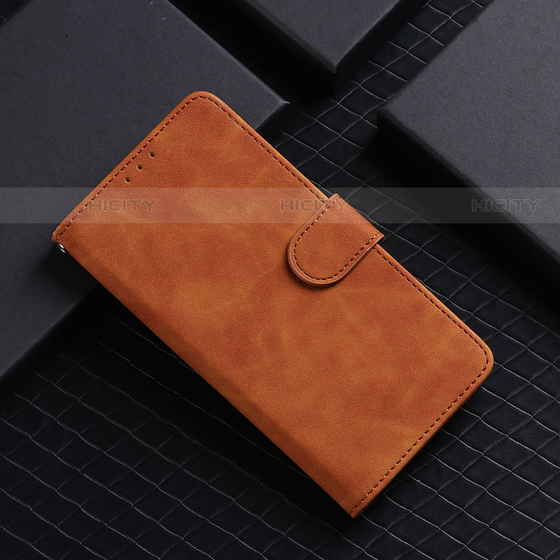 Funda de Cuero Cartera con Soporte Carcasa L05Z para Samsung Galaxy S21 Plus 5G Marron