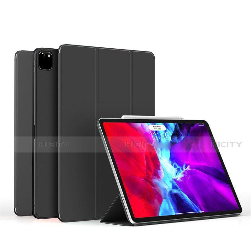 Funda de Cuero Cartera con Soporte Carcasa L06 para Apple iPad Pro 11 (2022) Negro