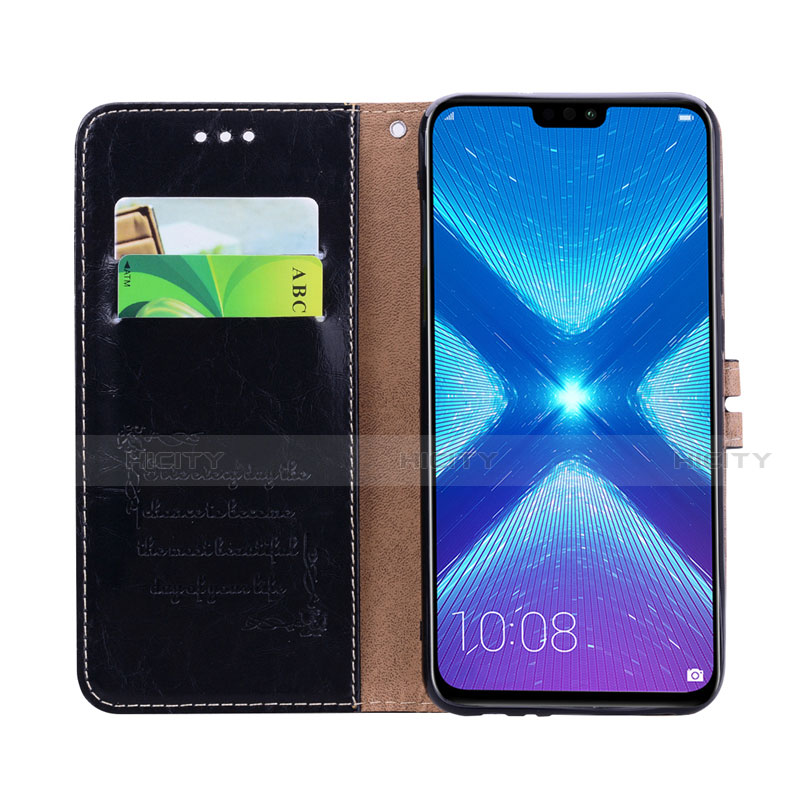 Funda de Cuero Cartera con Soporte Carcasa L06 para Huawei Honor 8X