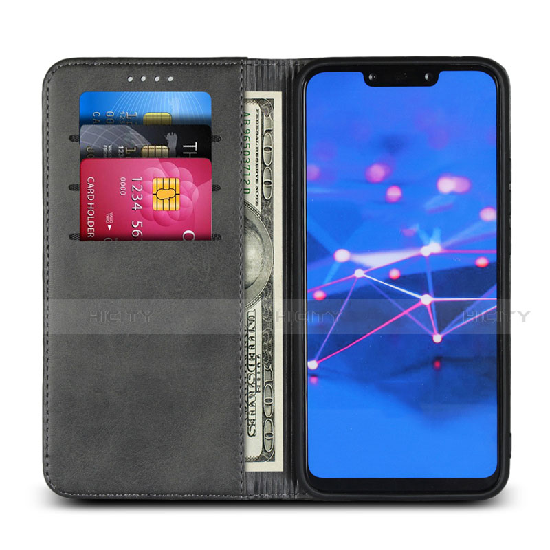 Funda de Cuero Cartera con Soporte Carcasa L06 para Huawei Mate 20 Lite