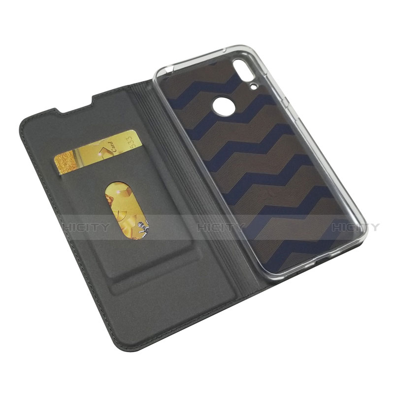 Funda de Cuero Cartera con Soporte Carcasa L06 para Huawei Y7 (2019)