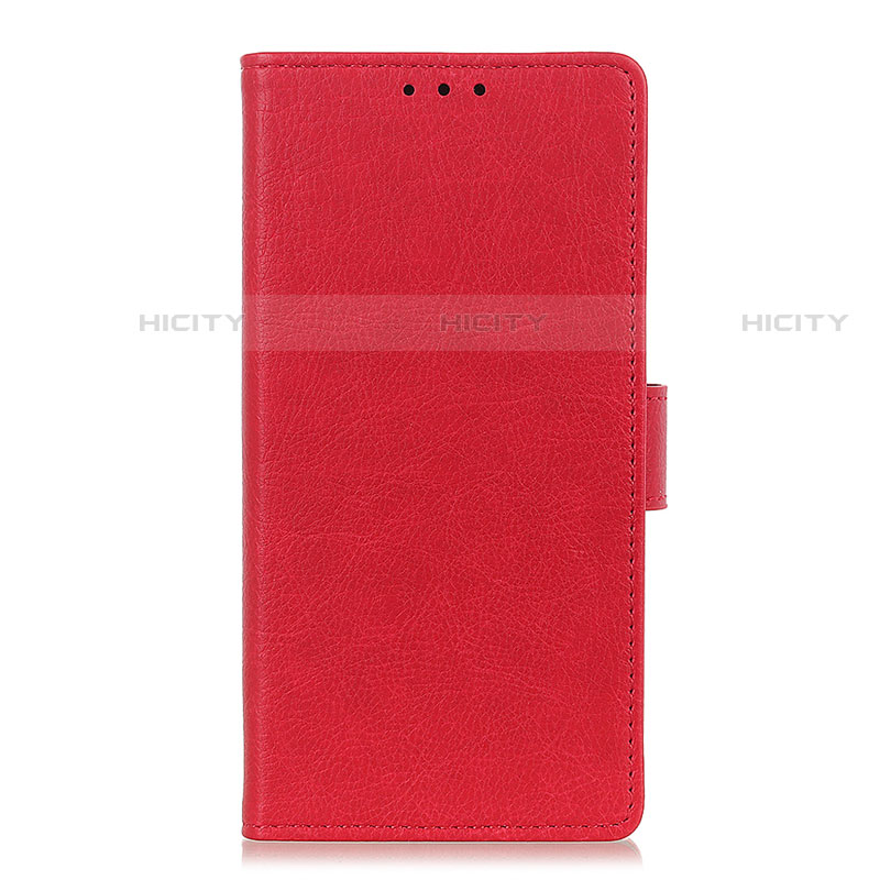 Funda de Cuero Cartera con Soporte Carcasa L06 para Huawei Y8s Rojo