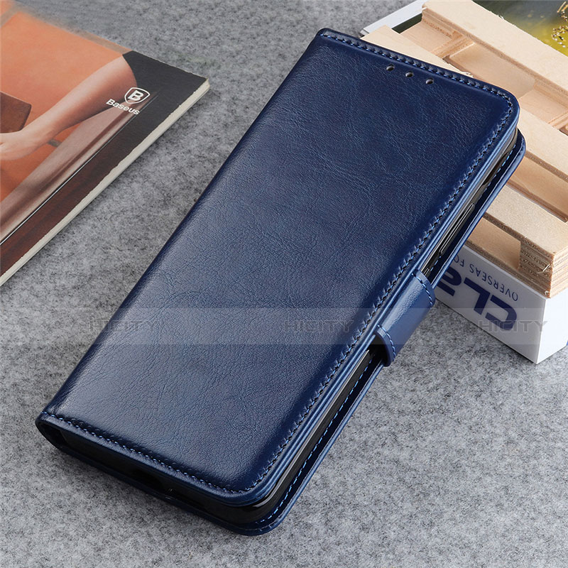 Funda de Cuero Cartera con Soporte Carcasa L06 para LG K22 Azul