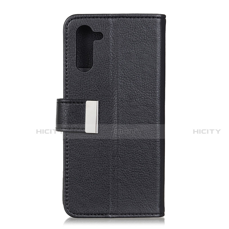 Funda de Cuero Cartera con Soporte Carcasa L06 para Motorola Moto Edge