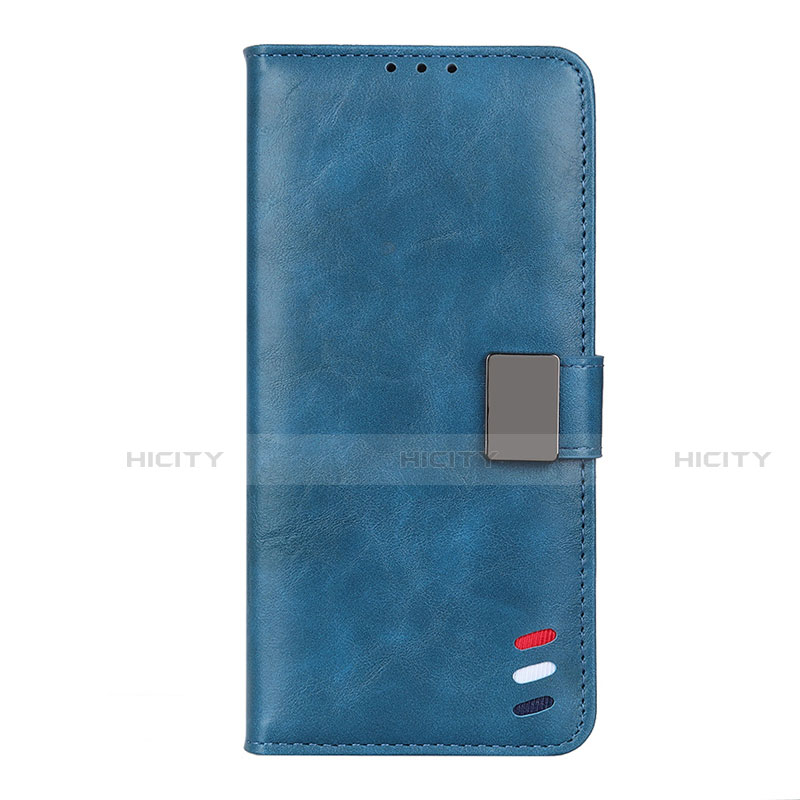 Funda de Cuero Cartera con Soporte Carcasa L06 para Motorola Moto G 5G Azul