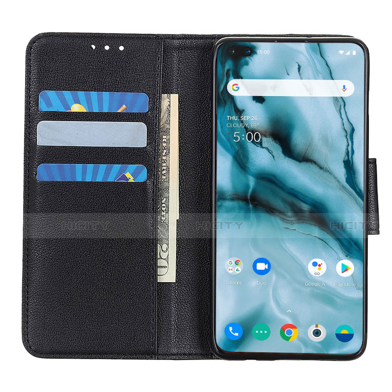 Funda de Cuero Cartera con Soporte Carcasa L06 para OnePlus Nord