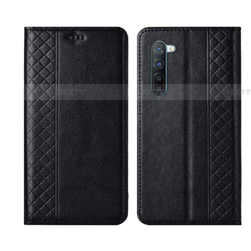 Funda de Cuero Cartera con Soporte Carcasa L06 para Oppo Reno3