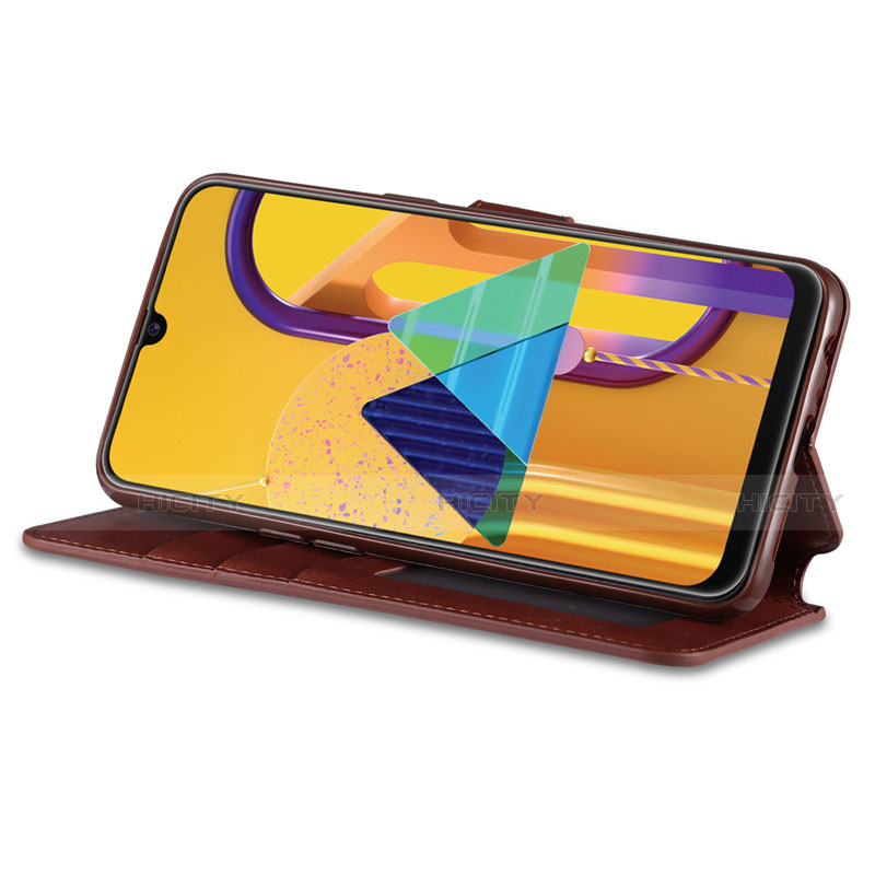 Funda de Cuero Cartera con Soporte Carcasa L06 para Samsung Galaxy A20s