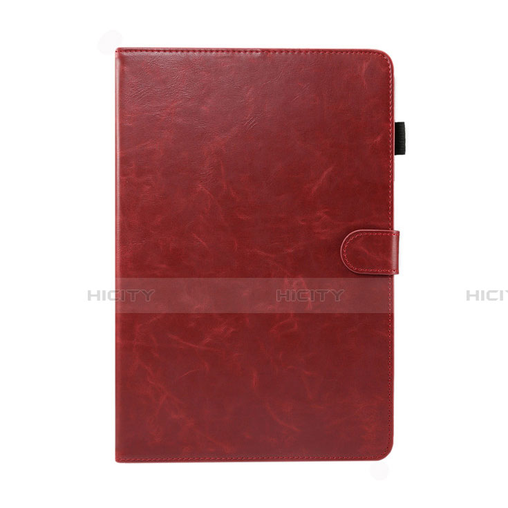 Funda de Cuero Cartera con Soporte Carcasa L06 para Samsung Galaxy Tab S5e Wi-Fi 10.5 SM-T720 Rojo Rosa