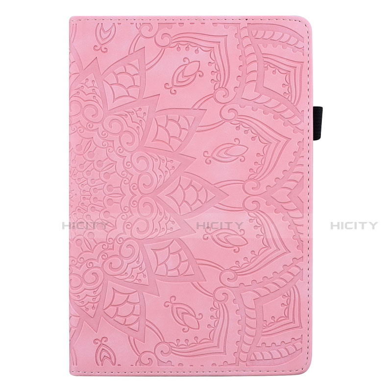 Funda de Cuero Cartera con Soporte Carcasa L06 para Samsung Galaxy Tab S6 Lite 10.4 SM-P610 Rosa