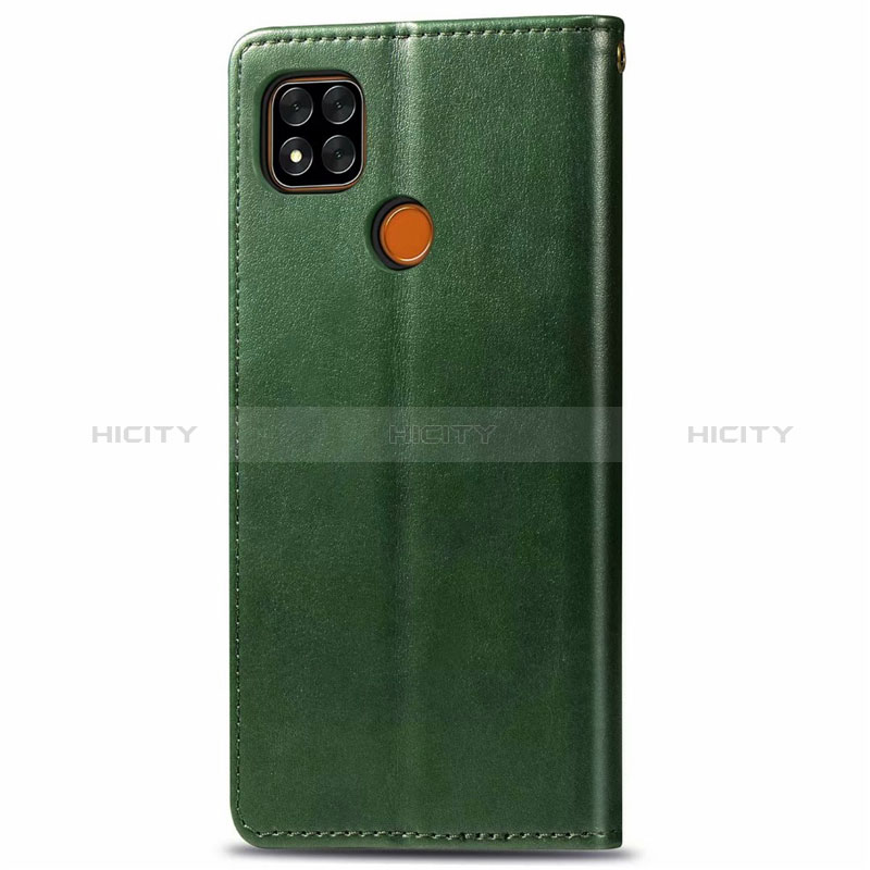 Funda de Cuero Cartera con Soporte Carcasa L06 para Xiaomi Redmi 9 Activ