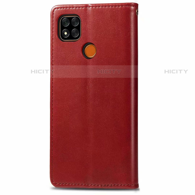 Funda de Cuero Cartera con Soporte Carcasa L06 para Xiaomi Redmi 9 India