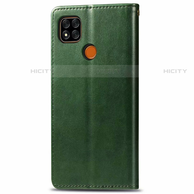 Funda de Cuero Cartera con Soporte Carcasa L06 para Xiaomi Redmi 9 India