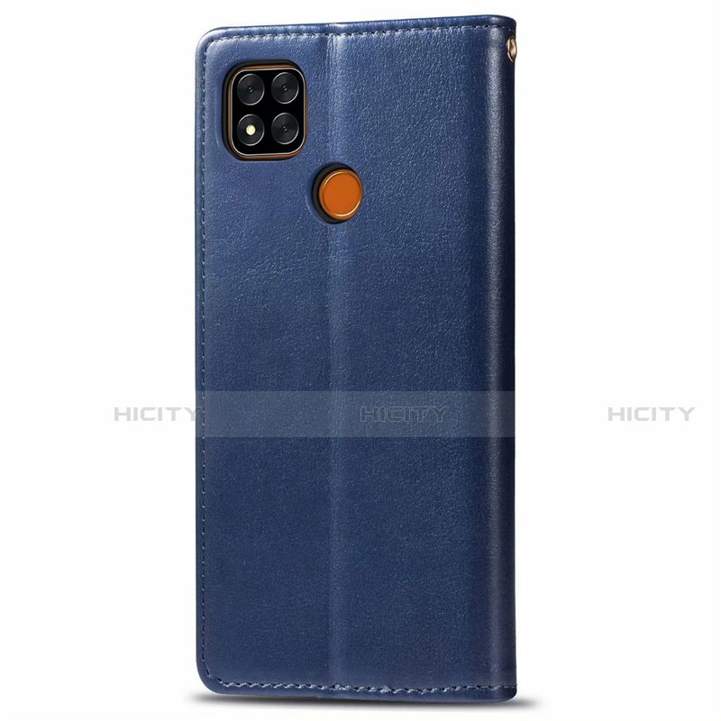 Funda de Cuero Cartera con Soporte Carcasa L06 para Xiaomi Redmi 9C NFC