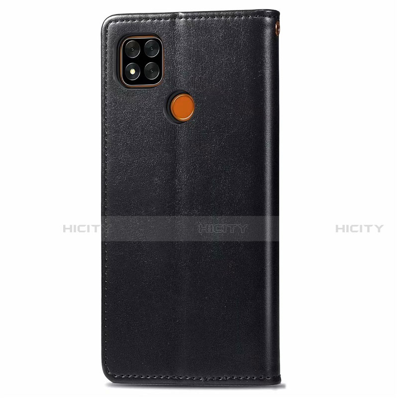 Funda de Cuero Cartera con Soporte Carcasa L06 para Xiaomi Redmi 9C NFC