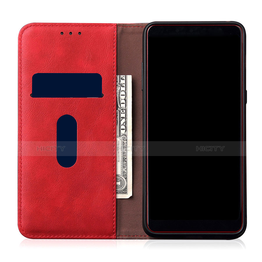 Funda de Cuero Cartera con Soporte Carcasa L06 para Xiaomi Redmi Note 9 Pro