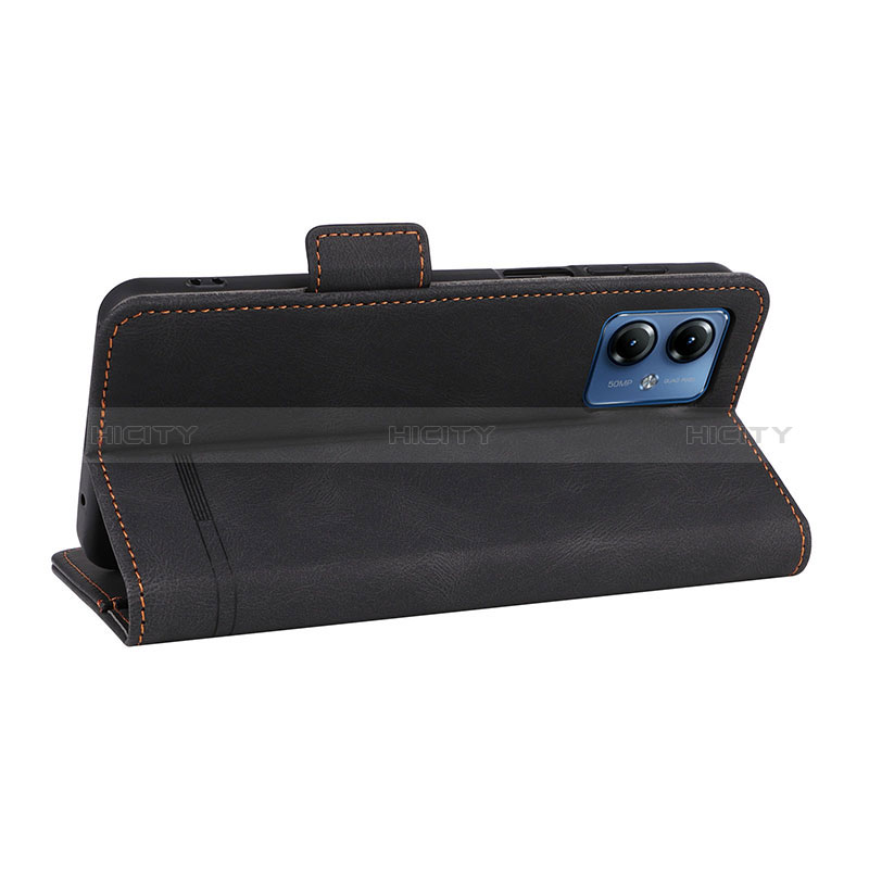 Funda de Cuero Cartera con Soporte Carcasa L06Z para Motorola Moto G14