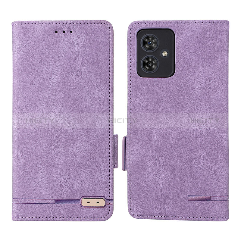 Funda de Cuero Cartera con Soporte Carcasa L06Z para Motorola Moto G54 5G